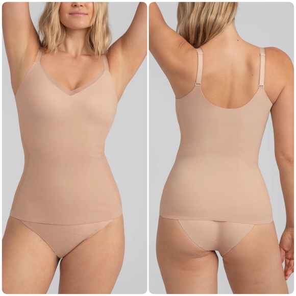 NEW Honeylove CrossOver Cami Top in Sand Size 2X - Picture 1 of 8